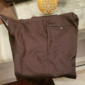 𝅺vassi  Vitale BARBERIS CANONICO SUPER 120 WOOL BROWN Pants